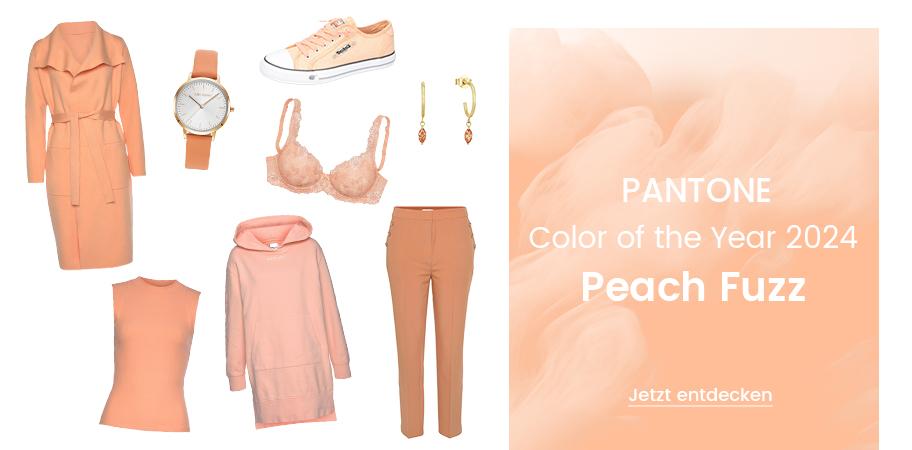 Die Pantone Farbe des Jahres 2024 Peach Fuzz im Universal Online Shop entdecken