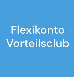 Jetzt Flexikonto Vorteilsclub Mitglied werden und gratis Versand inkl. Speditionsgebühren sichern