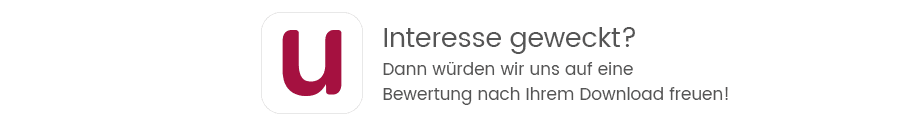 Bitte bewerten Sie unsere App