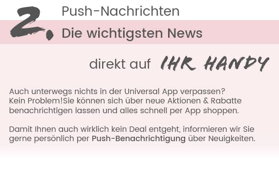 Immer up-to-date dank Pushnachrichten