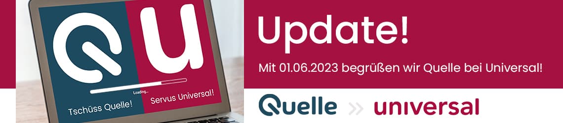 Quelle wird zu Universal