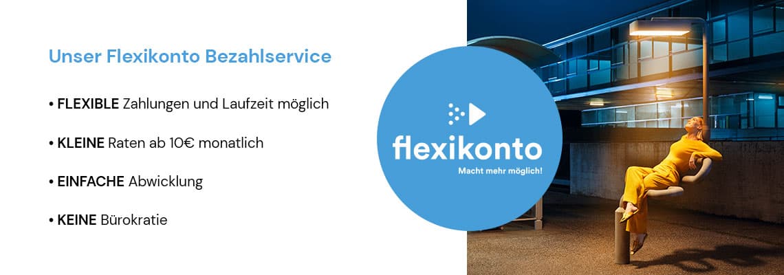Der Flexikonto Bezahlservice