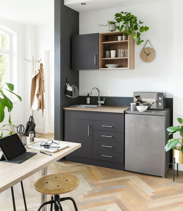 Platzsparende Küche