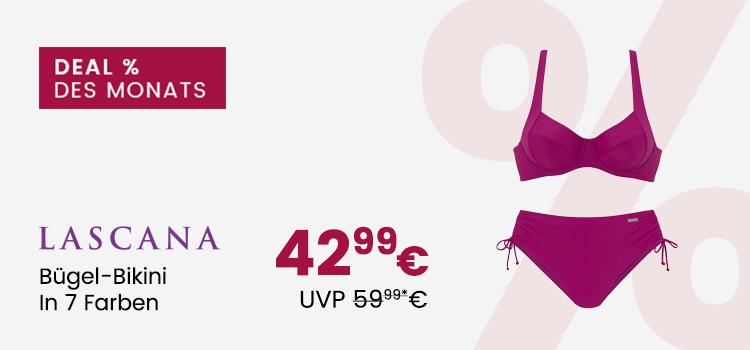 Deal des Monats: Lascana Bügel-Bikini um 42,99€
