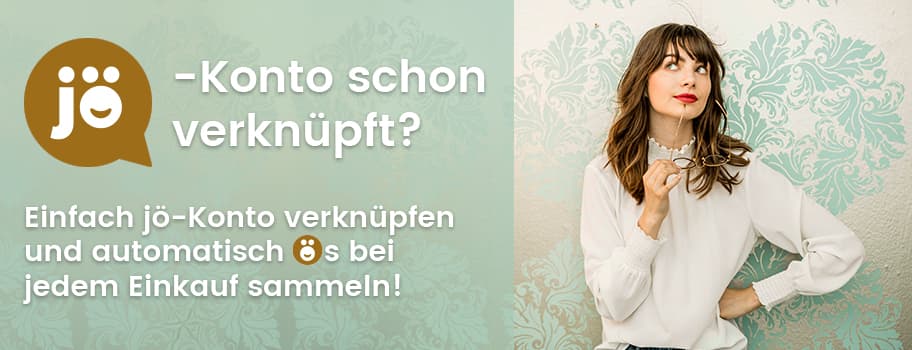 jö Konto schon verknüpft?