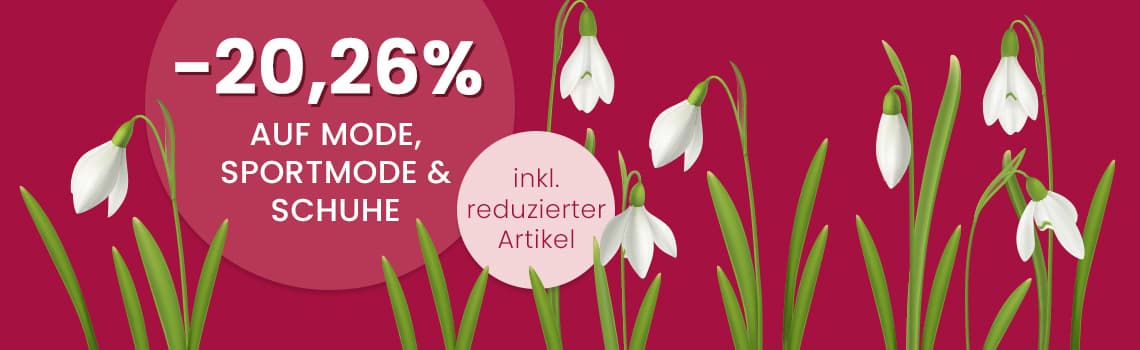 Winter Sale bis zu -70 % – rote Grafik mit weißen Schneeflocken