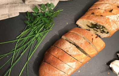 Backen mit Christina - Knoblauchbrot selber machen