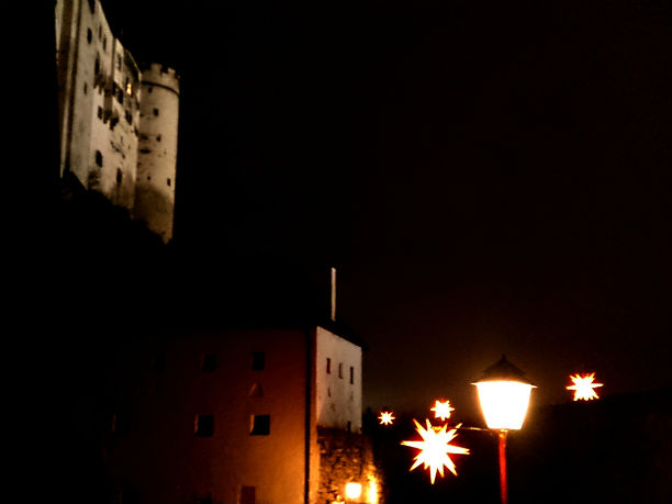 Festung Hohensalzburg im Advent