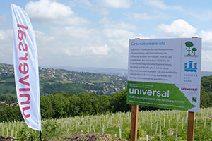 Eröffnung des Generationenwalds in Klosterneuburg