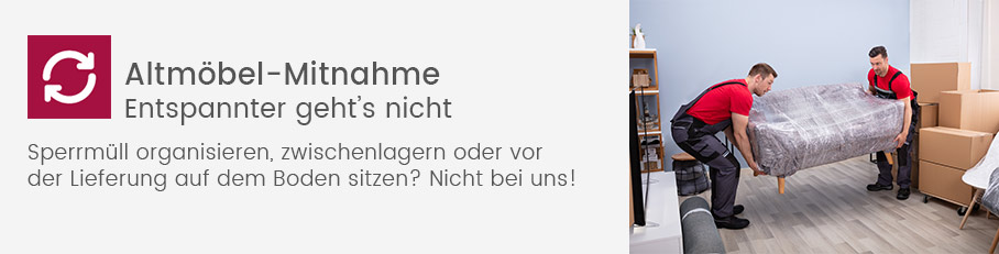 Altmöbel-Mitnahme