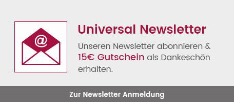Universal Newsletter - Jetzt anmelden