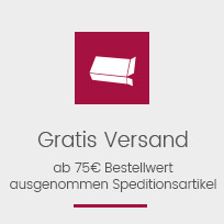 Gratis Versand ab 75€ - ausgenommen Speditionsartikel