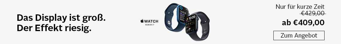 Apple Watch Series 7 Aktion bei Universal nutzen und sparen