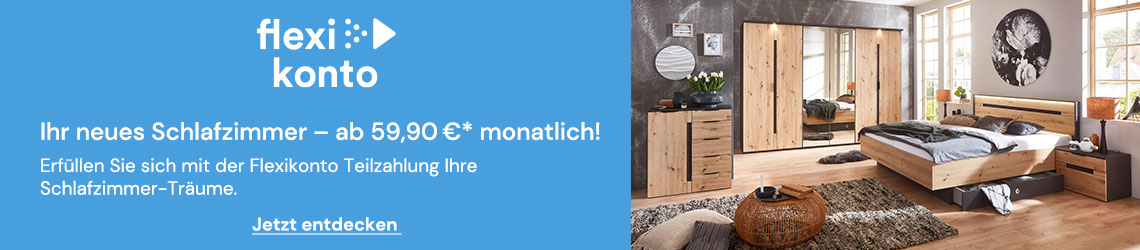 Ihr neues Schlafzimmer - ab 59,90€* monatlich bei Universal
