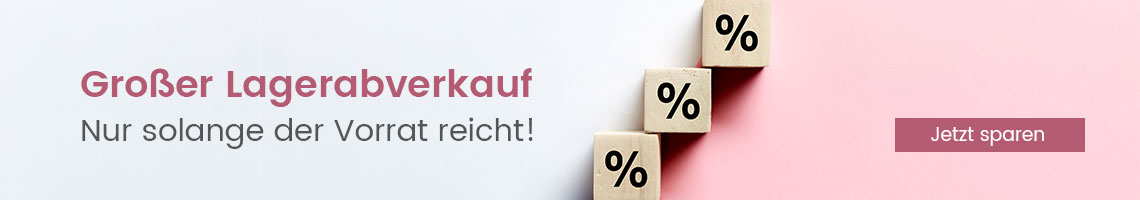Großer Lagerabverkauf - Nur solange der Vorrat reicht!