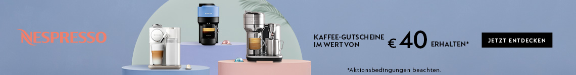 Kaffee-Gutschein im Wert von 40€ erhalten
