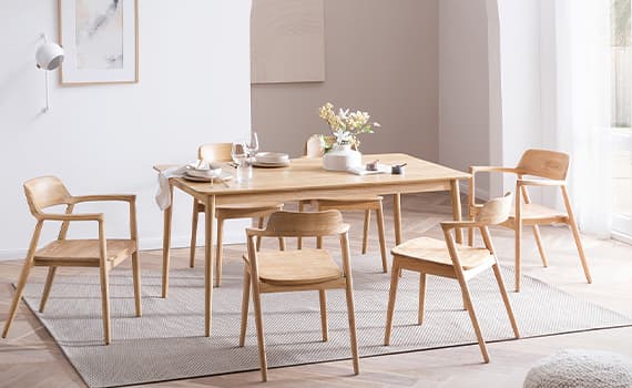 Scandi Design Esszimmer